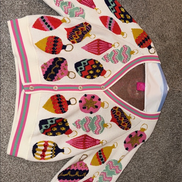 Queen of Sparkles Jeweled Ornament Cardigan - Picture 6 of 11